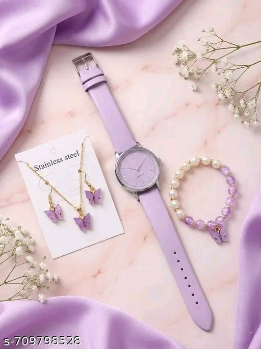 Beautiful women watch and jewellery