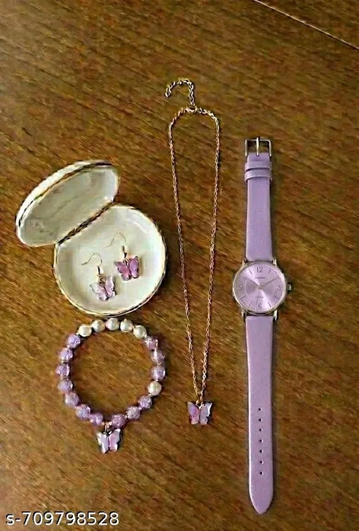Beautiful women watch and jewellery